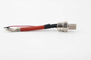 ST180S 1200V SCR Phase Control Thyristors - a silver metal stud base, a thick red insulated cable, and a metal ring terminal connector.