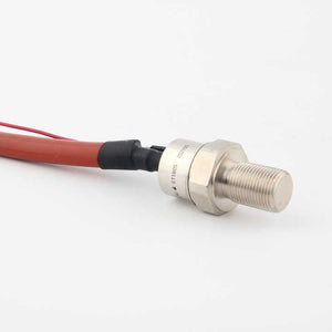 ST180S 1200V SCR Phase Control Thyristors - a silver-coloured metal threaded stud component with a red insulated wire attached to the end.