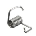 Stainless Steel Timing Belt Locking Tensioner Spring for 3D Printer - shown as a close-up of a silver-colored metal torsion spring with two hooked ends.