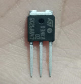 STD3NK80Z 800V 2.5A N-Channel Power MOSFET - a black, three-pin electronic component with white text markings on its face, shown in a close-up view.