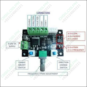 Stepper Motor Driver Signal Generator 8v To 24v In Pakistan