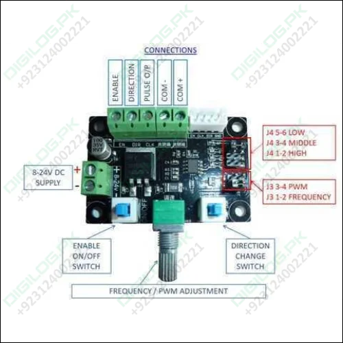 Stepper Motor Driver Signal Generator 8v To 24v In Pakistan