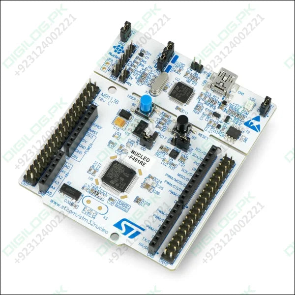 STMicroelectronics NUCLEO-F401RE STM32 Nucleo-64 Development Board with STM32F401RE MCU, USB, ST Morpho Connectivity, On-Board ST-LINK/V2-1 Debugger/ Programmer in pakistan