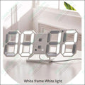 Stylish & Unique Electronic Desk Clock Vst-883-white