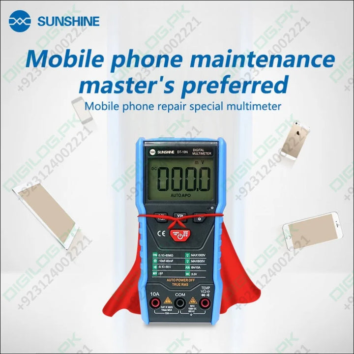 SUNSHINE DT-19N Mini Smart Digital Multimeter