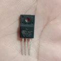 SVS20N60FJD2 N Channel Super Junction Power MOSFET - a black three-pin electronic component held in a hand, showing the printed model number on its face.
