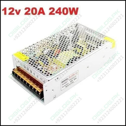 Switching Dc Power Supply Smps 12v 20a 240w