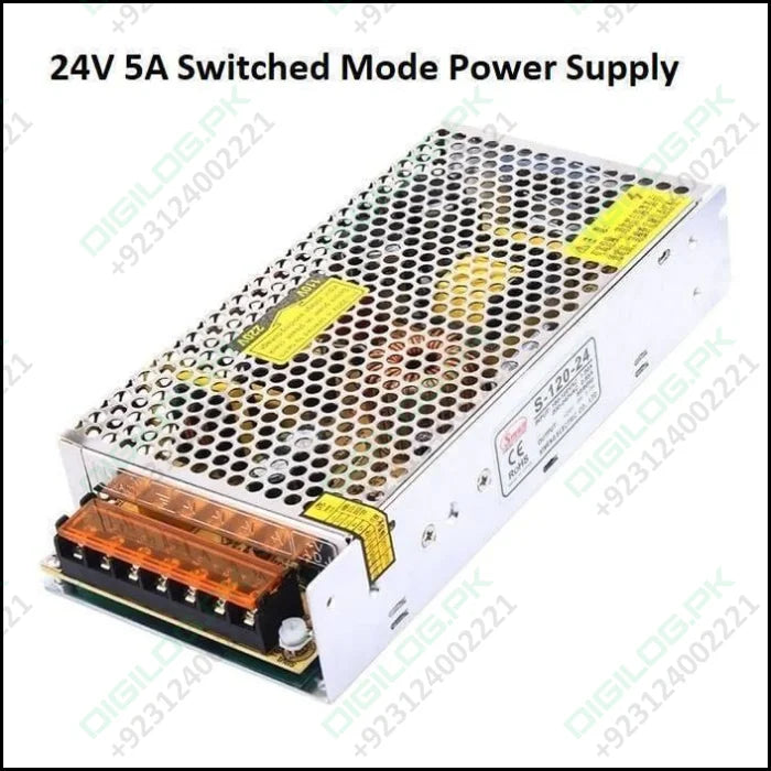 Switching Power Supply Smps 24v 5a