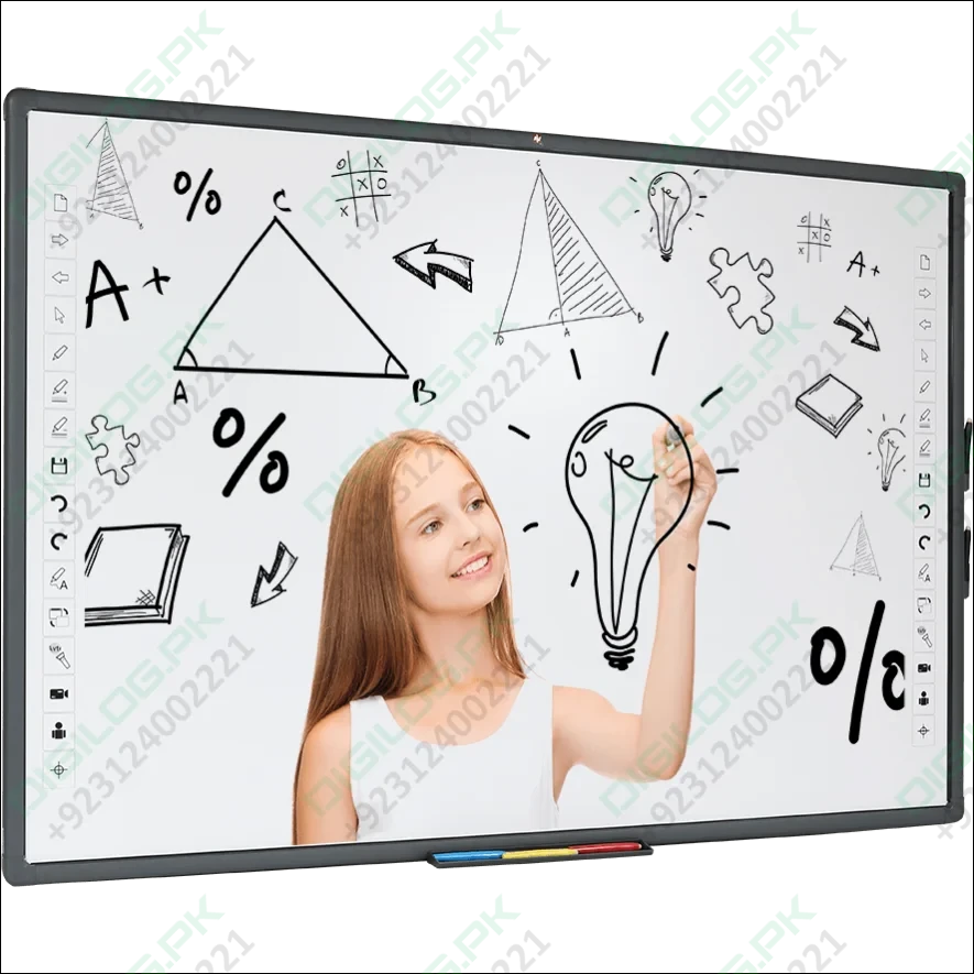 Optiview Interactive Whiteboard Touchable Display 82 Inch