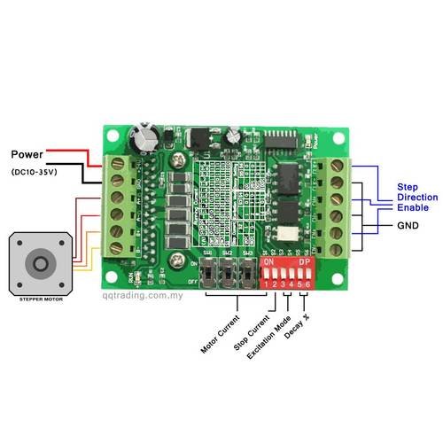 Tb6560 Single Axis 3a Stepper Motor Driver