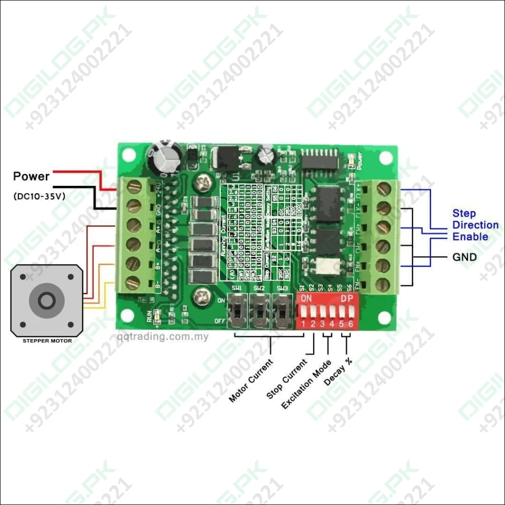 Tb6560 Single Axis 3a Stepper Motor Driver