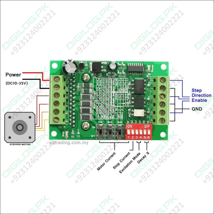 Tb6560 Single Axis 3a Stepper Motor Driver