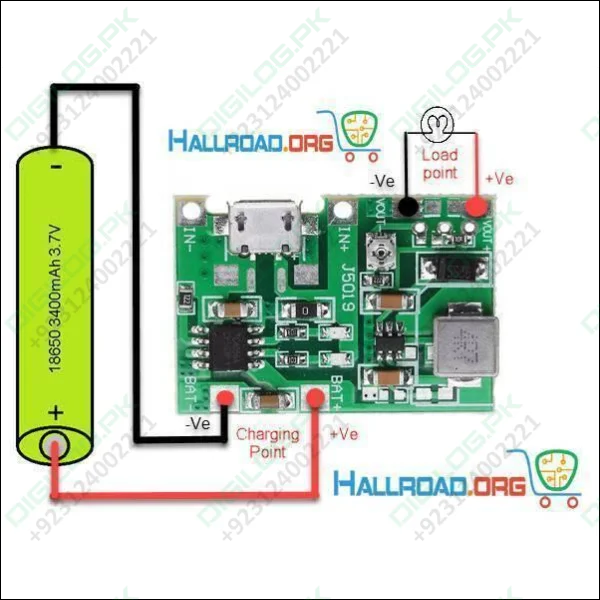 J5019 Hw 357: Versatile Li-ion Charger And Boost Module