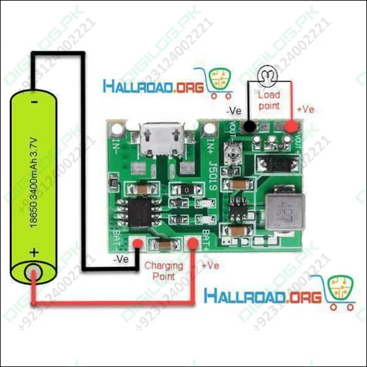 J5019 Hw 357: Versatile Li-ion Charger And Boost Module