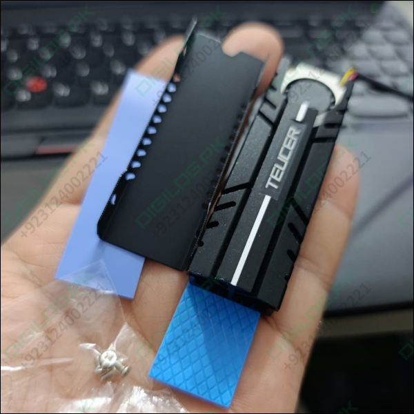 TEUCER M.2 SSD Heatsink NVME 2280 - Aluminum Cooling Radiator for Desktop PC & PS5