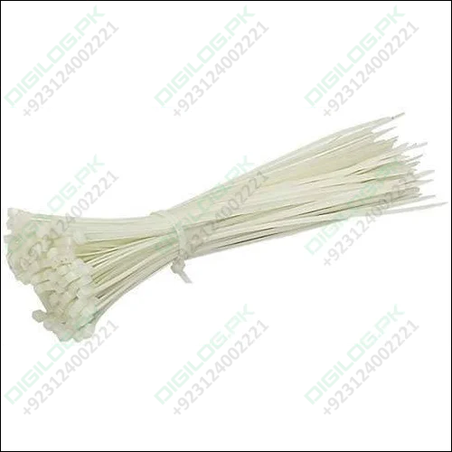 100 Pcs Nylon 200mm Cable Tie