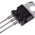 TIP127 PNP Medium-power Complementary Silicon Transistors - a black three-pin electronic component with a silver metal mounting tab and printed text on its face.