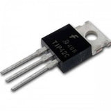 TIP42 TIP142C PNP Power Transistor - shown as a black, three-pin electronic component with a metal mounting tab.