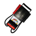 TITAN BT-100B Battery Load Tester - black load tester with analog meter, carry handle and red and black clamps