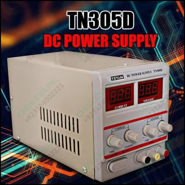 Titan Digital Display Dc Power Supply Tn605d 60v 5a