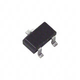 TL431CSF Adjustable Precision Shunt Regulator SOT-23 SMD - a small black electronic component with three metal surface-mount pins.