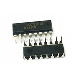 TL494CN TL494 DIP-16 Ti PWM Power Supply Controllers IC - two black 16-pin dual in-line package integrated circuits with printed white text.