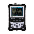 TOOLTOP ET120M Handheld Oscilloscope - TOOLTOP ET120M pocket oscilloscope showing a sine waveform on colour screen