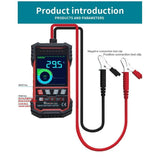 TOOLTOP ET2202 Car Battery Tester - colour screen tester with red and black battery clips and labelled keys