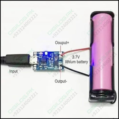 Tp4056 1a Li-ion Battery Charging Board Micro Usb