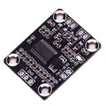 TPA3110 2 X 15W Digital Audio Stereo Amplifier Module - a black rectangular circuit board with input terminals, speaker outputs, and a central chip.