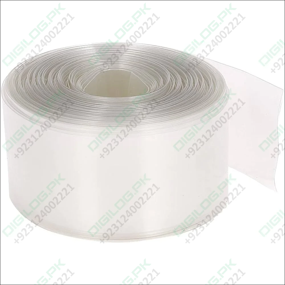 1 Meter Pvc Heat Shrink Wrap For 4x18650 Battery Pack in Pakistan