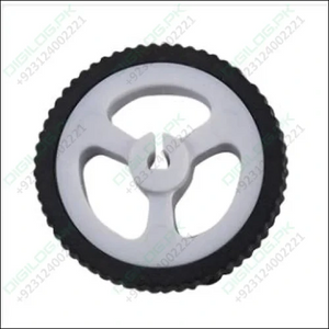 D-hole Rubber Wheel Suitable for N20 Motor D Shaft Tire Car Robot DIY