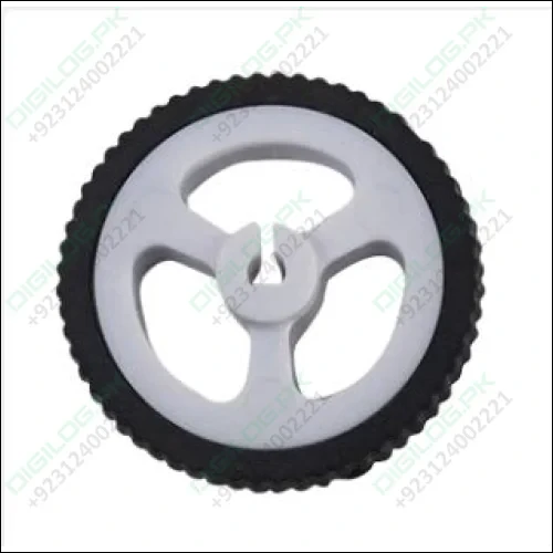 D-hole Rubber Wheel Suitable for N20 Motor D Shaft Tire Car Robot DIY