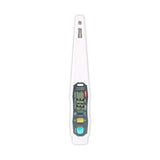 UNI-T A61 Digital Probe Thermometer – -40 to 250℃ Instant-Read, Food / Kitchen / BBQ Cooking Thermometer - a white, pen-shaped device with a digital display reading 31.3°C, three control buttons, and a metal probe tip.