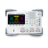 UNI-T UDP3305S 328W Programmable Linear DC Power Supply – 4 Channel, 2× 30V/5A + 6V/3A + 5V/2A, 1 mV / 1 mA, LAN / USB / RS232 - a white unit with a color display, keypad, control knobs, and front-panel output ports.