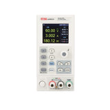 UNI-T UDP6721 Programmable DC Power Supply – 180 W Single-Channel, 0–60V / 0–8A, SCPI/RS-232, List Mode, 4.3" LCD - a white benchtop unit with a 4.3" LCD screen displaying 60.00V and 3.002A, buttons, knob, and output ports.