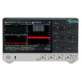 UNI-T UPO2204HD 200 MHz 4-Channel Digital Storage Oscilloscope – 2.5 GSa/s, 100 Mpts - a white and grey benchtop unit with a large screen displaying waveforms, FFT data, and front panel controls.