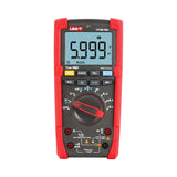UNI-T UT15B PRO True RMS Digital Multimeter – 6000 Count, 1000V AC/DC, VFC, Capacitance, Frequency, CAT III 1000V / CAT IV 600V, 8kV Anti-Burn Protection - a screen reading 5.999V AC, a central rotary dial, function buttons, and input ports.