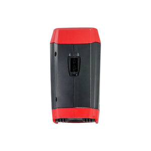 UNI-T UT305C+ Professional Infrared Thermometer – Non-Contact −50°C to 2200°C, 55:1 D:S, Adjustable Emissivity, 2.4" TFT Colour Display, K-Thermocouple, Dew Point, 999-Group Memory, USB-C - a black and red plastic housing with a central USB-C port.