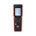 UNI-T UT325F 4-Channel Digital Thermometer – K/J/T/E/R/S/N Thermocouple, −200°C to 1767°C, Per-Channel Type, 72,000-Reading Datalogging, USB-C & Bluetooth, ±(0.2%+0.5°C) - a screen with T1-T4 temperature readings and control buttons on the front panel.