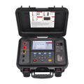 UNI-T UT620T 10A DC Resistance Tester – 100µΩ–1MΩ, 0.1µΩ Resolution, Constant-Current 40mA–10A, 4-Wire, 7" Colour LCD, Built-in Printer, Winding Ohmmeter - a 7-inch color display, control buttons, test terminals, and a printer.