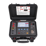 UNI-T UT620T 10A DC Resistance Tester – 100µΩ–1MΩ, 0.1µΩ Resolution, Constant-Current 40mA–10A, 4-Wire, 7" Colour LCD, Built-in Printer, Winding Ohmmeter - a 7-inch color display, control buttons, test terminals, and a printer.
