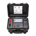 UNI-T UT625B 200A Low Resistance Ohmmeter – 0.1µΩ Resolution, 4-Wire Kelvin, Circuit-Breaker Contact Resistance, 7" LCD, Built-in Printer, USB, Micro-Ohmmeter - the LCD screen, control buttons, test terminals, and built-in printer.