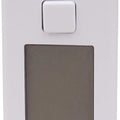 UNI-T UT658 USB Tester – 3–9V, 0–3A, 9999mAh, Voltage / Current / Capacity / Power Meter, USB Charger Doctor Detector - a white, rectangular device featuring a USB connector with a clear cap, a square button, and a blank digital screen.