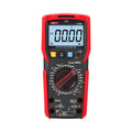 UNI-T UT89X True RMS Digital Multimeter – 6000 Count, AC/DC 1000V, 20A, Capacitance, Temperature, NCV, Live/Neutral Detection, Flashlight, CAT III 1000V - a red and black handheld device with a central rotary dial, various input ports, and a screen displaying 00.00.