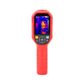 UNI-T UTI260B Heavy Duty Thermal Camera – 256×192, -20°C to 550°C, ≤60MK - a front-facing display with a thermal image, navigation buttons, and a central SET button.