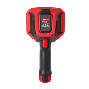 UNI-T UTI740H+ 400 Professional Enhanced Thermal Imager - shown from the rear with a central trigger button and a battery compartment.