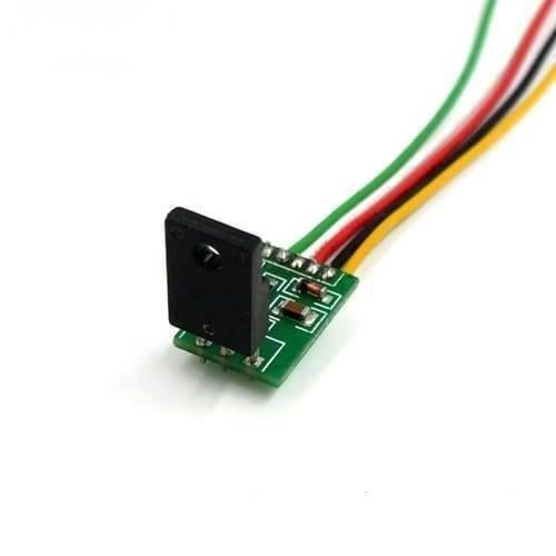 Universal Power Supply Repairing Module Board Module Switch Ca-888 Str Module - a green PCB with a black transistor component and four multi-coloured wires attached.