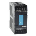 Used Fbs-1lc Special PLC Module 1 Channel Load Cell Module With 20-bit Resolution - a black rectangular PLC unit with screw terminals, a blue power indicator light, and labels for power and channel inputs.