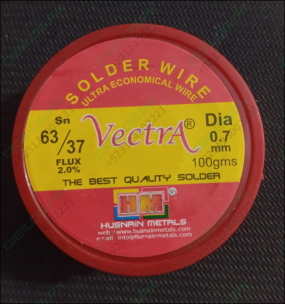 Vectra Solder Wire 100grm 0.7mm size